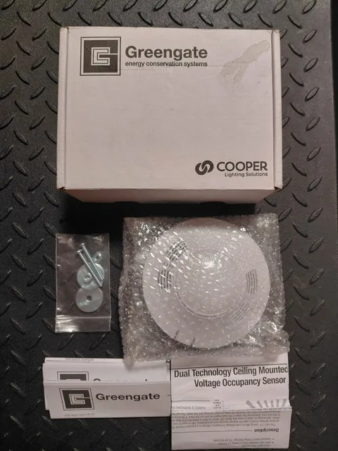 Greengate Cooper Controls OAC-DT-2000 Ceiling Occupancy Sensor White NEW