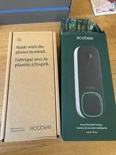Ecobee EBSCV01 Indoor Smart Camera w/ Voice Control & Smart Video Doorbell Combo