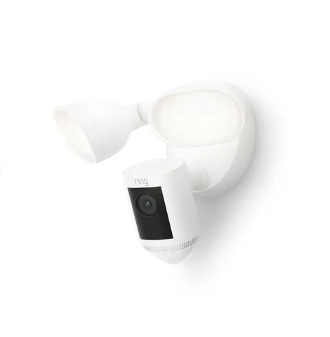 Ring Floodlight Cam Wired Pro - White, Pack of 1
