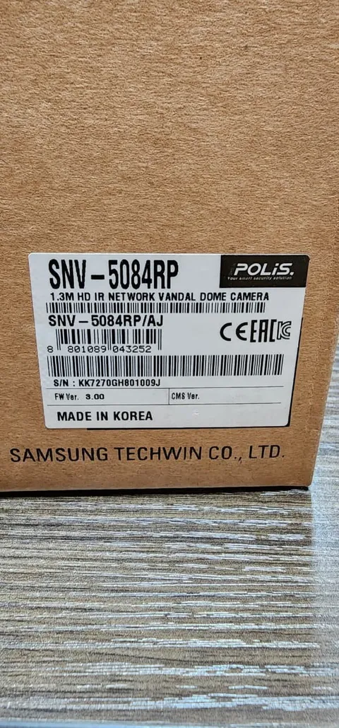Samsung iPOLiS SNV-5084RP Dome Camera