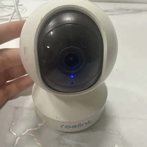 Reolink E1 WiFi Indoor Security Camera Pan Tilt Tested Working w/ Adapter