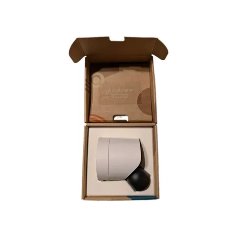 SimpliSafe Wireless Outdoor 1080P Camera CMOB1 Active Guard Motion White
