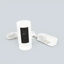 Ring Indoor Cam (1st Gen) HD Security Camera 5UM4E5 - White Used Tested