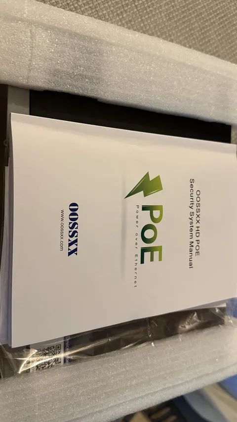 OOSSXX 4K 8-Channel POE NVR Without HDD