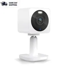 Smart Home Security Camera: 1080p with Color Night Vision & Instant Alerts