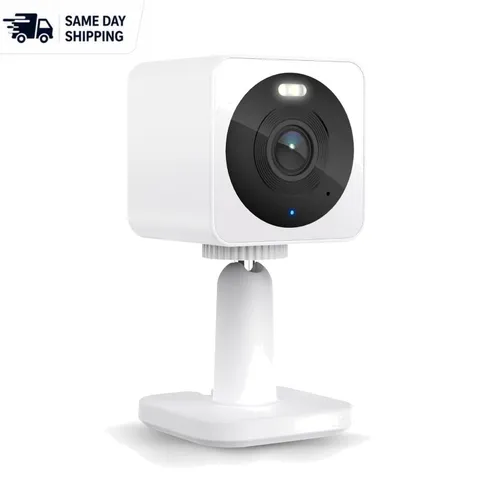 Smart Home Security Camera: 1080p with Color Night Vision & Instant Alerts