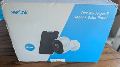 Reolink Security Camera Outdoor 4MP Wifi PIR Motion Argus3 + Solar Panel
