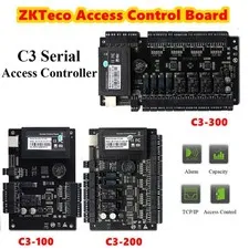 ZKTeco C3-100 C3-200 C3-400 1 to 4 Doors Access Control Board Door Access System
