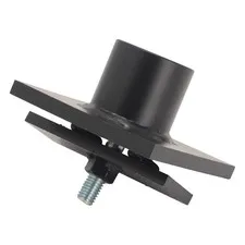 Shipping Container Mount Bracket No Drill For Camera Light Flag Pole 1-1/2" NPT