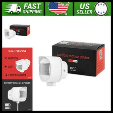 Zooz Outdoor Indoor Motion Sensor Z-Wave Long Range Temperature Monitor