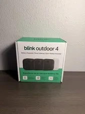 Blink Outdoor 4 Wireless Battery Outdoor Cameras 3-Pack w/ Sync Module