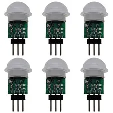 6 PCS AM312 Mini PIR HCSR312 Infrared Human Motion Sensor For Arduino DIY