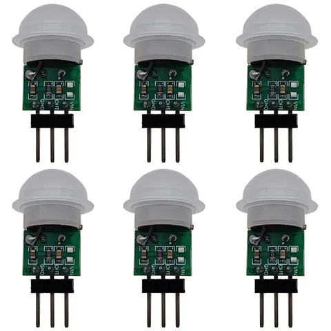 6 PCS AM312 Mini PIR HCSR312 Infrared Human Motion Sensor For Arduino DIY