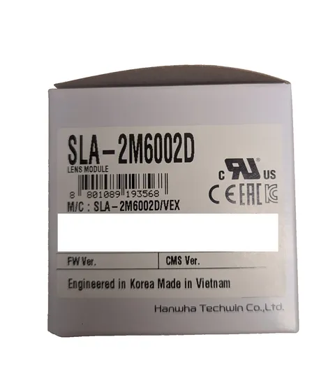Hanwha Wisenet SLA-2M6002D Lens