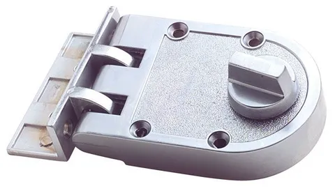 Single Cylinder Anti Jemmy Front Door Deadlock-Chrome Plate-S203SC-FREE POST