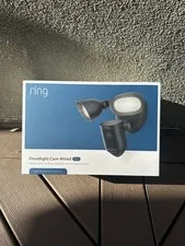 Ring Floodlight Cam Wired Pro - 1080p HDR - Black -Brand New in Box!