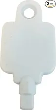 Toilet Paper Dispenser Key 2 Pack