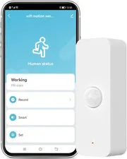 Smart PIR Motion Sensor: Wifi Motion Detector with App Notification Alerts, Wire