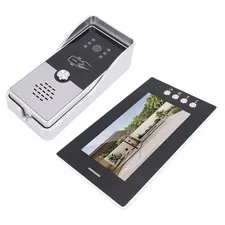 Video Intercom Door Phone Kit HD Display For Public Buildings Easy To Use