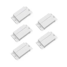 Magnetic Reed Switch NC NO COM Surface Mount Wired Door Window Contact Sensor...