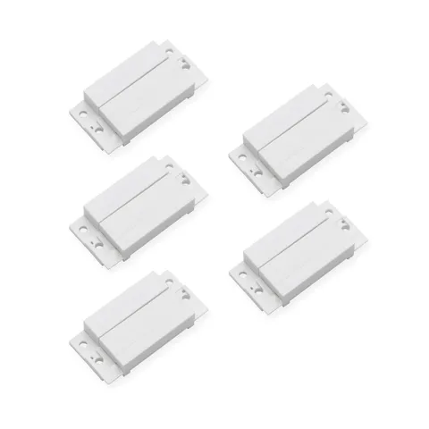 Magnetic Reed Switch NC NO COM Surface Mount Wired Door Window Contact Sensor...