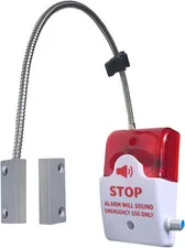 Emergency Door Alarm Battery Operated Exit Door Security Alert System