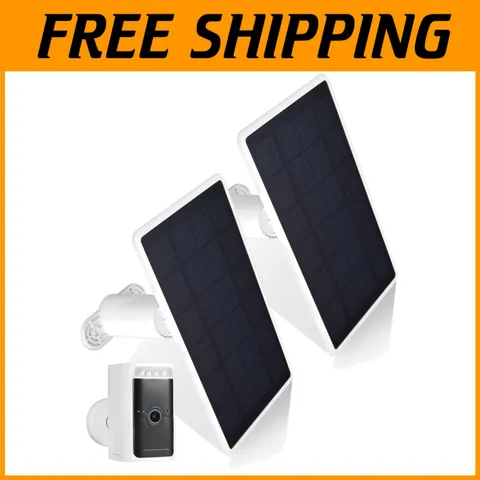 Wyze Cam Outdoor Solar Panel 2-Pack - Efficient Power``/