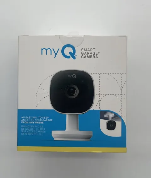 My Q SGC2WCH Smart Garage HD Camera New Sealed