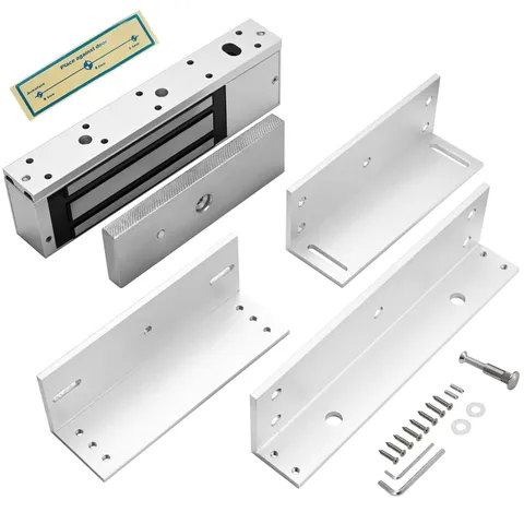 Electric Magnetic Lock with Z and L Bracket 1200Lbs Z L