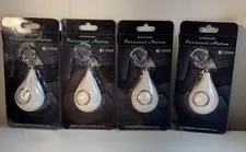 4 Personal Alarm Safesound Alarms For Women 125 Db Loud Siren Keychain Small NEW