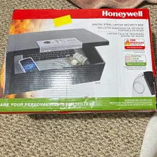 Honeywell 6110 Digital Fire Resistant Security Box 30 mins Laptop Black Steel