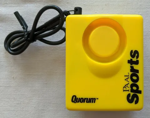 Quorum PAAL Sports Personal Alarm Protection Yellow Special Olympics