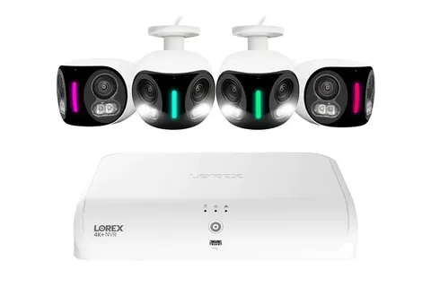 🔥Lorex Smart 4K+ HD 16-Channel 2TB NVR 4-4k 180° panoramic Dual Lens System 🔥