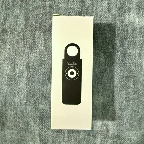 Hootie Personal Safety Alarm, Battery Powered - Black