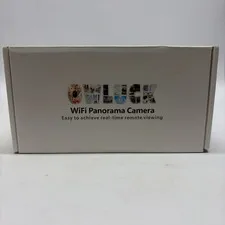     OWLUCK 3MP WiFi Light Bulb Security Camera 360° Panorama New 