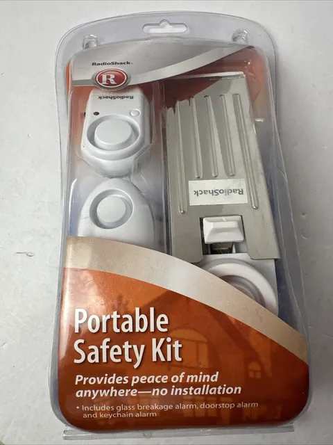 RadioShack Portable Safety Kit Alarms No Installation Brand New