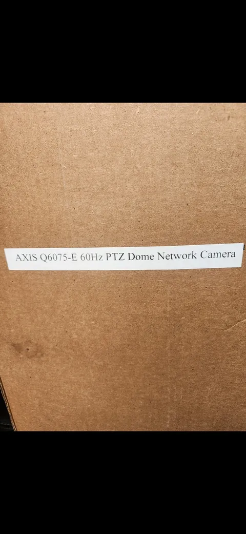 New Axis Q6075-E 01752-004 60HZ 2MP 1080p Outdoor IP Network 40X PTZ Camera