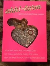 Ahh!-larm Super Loud Personal Alarm Panic Button New Glitter Confetti Color