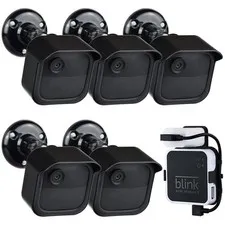 Effortless 360° Adjustable Blink Camera Mount Bracket - 5 Pack for Outdoor Use