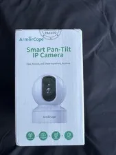 Armorcope indoor smart pan-tilt IP camera Live View, Motion Detection, Open Box