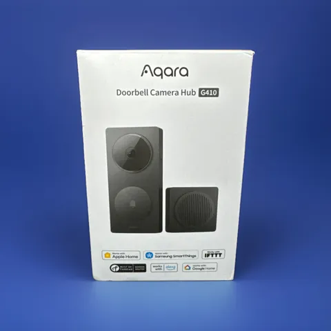 Aqara - Video Doorbell Camera - Wired/Battery Powered - Hub G410 - Black