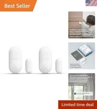 Battery-Powered Smart Sensors for Door & Window Security - Instant Notifications