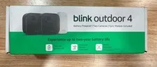 Blink Outdoor 4 Wireless Smart 1080p Security Camera - 2 Camera System. Open Box