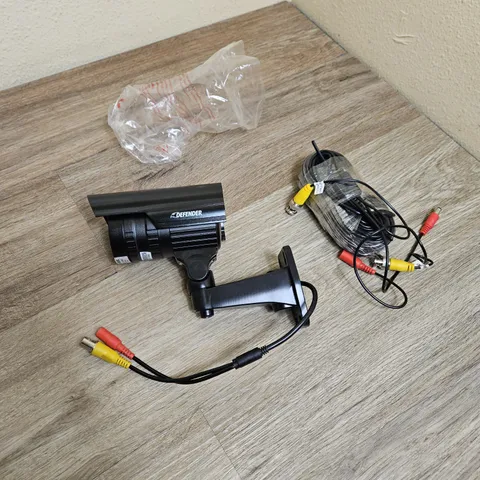 Defender Security Camera #21006 w/ Night Vision + BNC Cable for QUICK Install