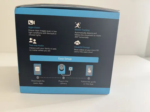 GNCC 2K Security Cameras 4pcs, with 360° Motion Detection, New!