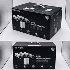 Night Owl 8-Channel 2K 64GB WiFi Recorder Security System FWR8-64GB-F44L