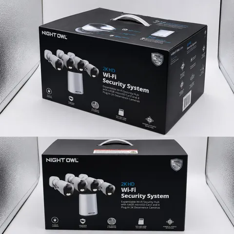 Night Owl 8-Channel 2K 64GB WiFi Recorder Security System FWR8-64GB-F44L