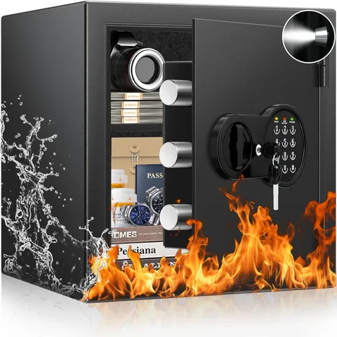 2.0 Cuft Fireproof Safe Box for Home,Digital Keypad,35-Min Fire Protection | 35-