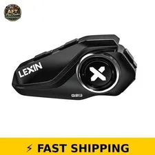 LEXIN G2P Motorcycle Helmet Bluetooth Headset, Noise Cancellation