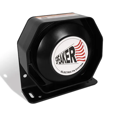 100W Ultra-Slim Siren Speaker, 8 Ohm 108-134dB PA Horn for Emergency Vehicles...